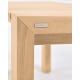 Kave Home Victoire Outdoor Solid Teak Wood Bench, 215cm