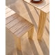 Kave Home Victoire Solid Teak Wood Bench, 215cm