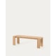 Kave Home Victoire Solid Teak Wood Bench, 175cm