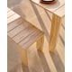 Kave Home Victoire Solid Teak Wood Bench, 135cm