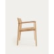 Kave Home Victoire Solid Teak Wood Dining Chair