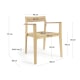 Kave Home Victoire Solid Teak Wood Dining Chair