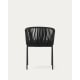 Kave Home Saconca Dining Chair, Black, Set of 4