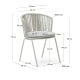 Kave Home Saconca Dining Chair, Light Grey, set of 4