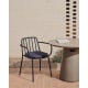 Kave Home Bramant Outdoor Dining Chair, Black, Set of 4