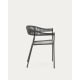 Kave Home Futadera Dining Chair, Grey, Set of 4