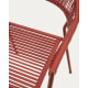 Kave Home Futadera Dining Chair, Terracotta, Set of 4