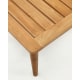 Kave Home Portitxol Outdoor Solid Teak Wood Coffee Table