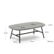 Kave Home Bramant Outdoor Coffee Table, Black