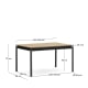 Kave Home Canyelles Dining Extendable Table, 140cm, Black