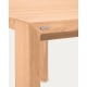 Kave Home Victoire Solid Teak Wood Dining Table, 160cm