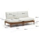 Kave Home Portitxol Corner Sofa + Coffee Table Set, 180x180cm