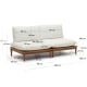 Kave Home Portitxol Modular Sofa with Cushions