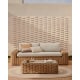 Kave Home Portlligat Outdoor 3-Seat Sofa