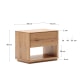 Kave Home Alguema Bedside Table