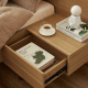 Lifely Eve Queen Bed Frame with 2 Bedside Tables Set