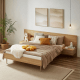 Lifely Eve Queen Bed Frame with 2 Bedside Tables Set