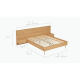 Lifely Eve Queen Bed Frame with 2 Bedside Tables Set