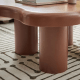 Lifely Cloud Coffee Table, Russet