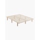 Lifely Cali Wooden Bed Base, Clear Pine, King Single, 117Wx208Lx30H cm