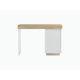 Lifely Cuppa Desk, Natural Oak White, 50Wx110Lx76H cm