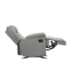 Lifely Fabby Fabric Recliner Rocking Chair, Light Grey, 98Wx89Lx100H cm