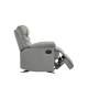 Lifely Fabby Fabric Recliner Rocking Chair, Light Grey, 98Wx89Lx100H cm