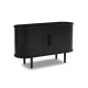 Lifely Tate Tambor Door Sideboard, Black