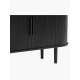 Lifely Tate Tambor Door Sideboard, Black