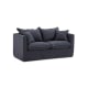 Lifely Lorne Sofa 2 Seater, Charcoal