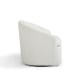 Lifely Cammy Boucle Swivel Chair, Creamy White