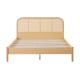 Lifely Lana Rattan Double Bed Frame