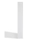 Lifely Sorrento Bookcase, Chalk White, 26x100x181cm