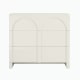 Lifely Arch Sideboard, 40Wx100Lx90H cm, Creamy White