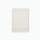 Lifely Arch Bedside Table, 40Wx45Lx60H cm, Creamy White