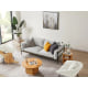 Lifely Nash 3 Seater Sofa, 79Wx208Lx81.5H cm, Dove-Grey