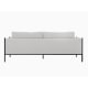 Lifely Nash 3 Seater Sofa, 79Wx208Lx81.5H cm, Dove-Grey