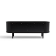 Lifely Tate Entertainment Unit, Black, 200cm