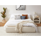 Lifely Felix Fabric Bed Base, Double