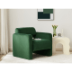 Lifely Lorraine Armchair, Basil Green