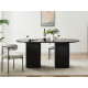 Lifely Tate 8 Seater Dining Table, Black