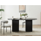 Lifely Tate 8 Seater Dining Table, Black