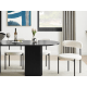 Lifely Tate 8 Seater Dining Table, Black