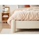 Lifely Zach Boucle Queen Bed Base