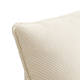 Linspire Moss 3-Seater Sofa, Neutral White