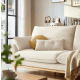Linspire Moss 3-Seater Sofa, Neutral White