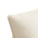 Linspire Moss 2-Seater Sofa, Neutral White