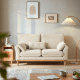Linspire Moss 2-Seater Sofa, Neutral White