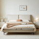 Linspire Beacon Super King Bed Frame, Off-White