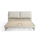 Linspire Beacon Super King Bed Frame, Off-White